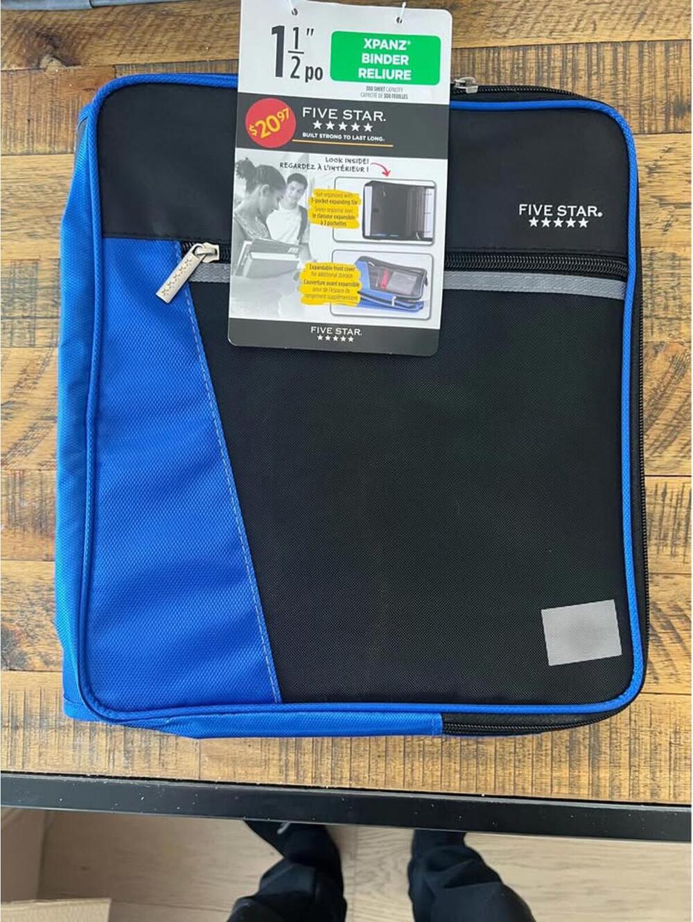 *New* zipper binder